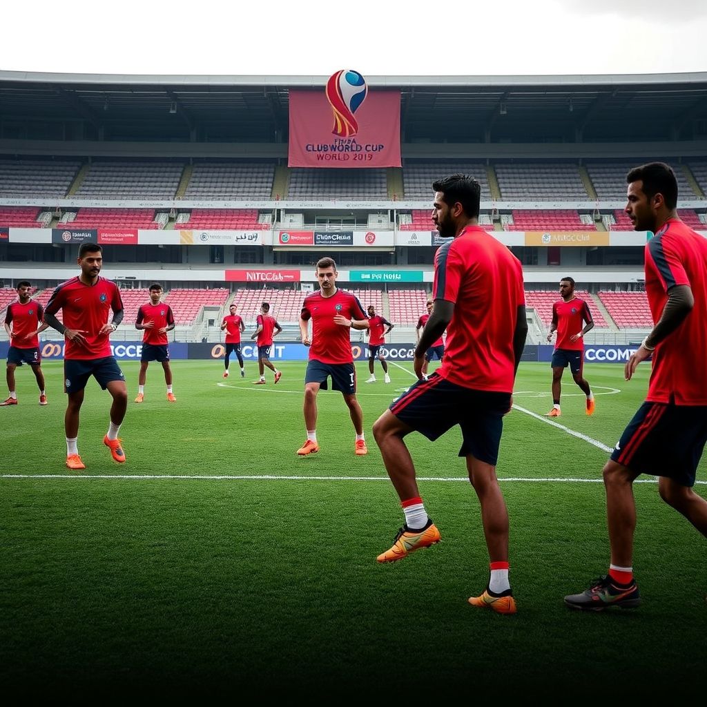 半岛体育官网安全-摩洛哥瓦赫达外援训练状态火热，世俱杯淘汰赛关键战